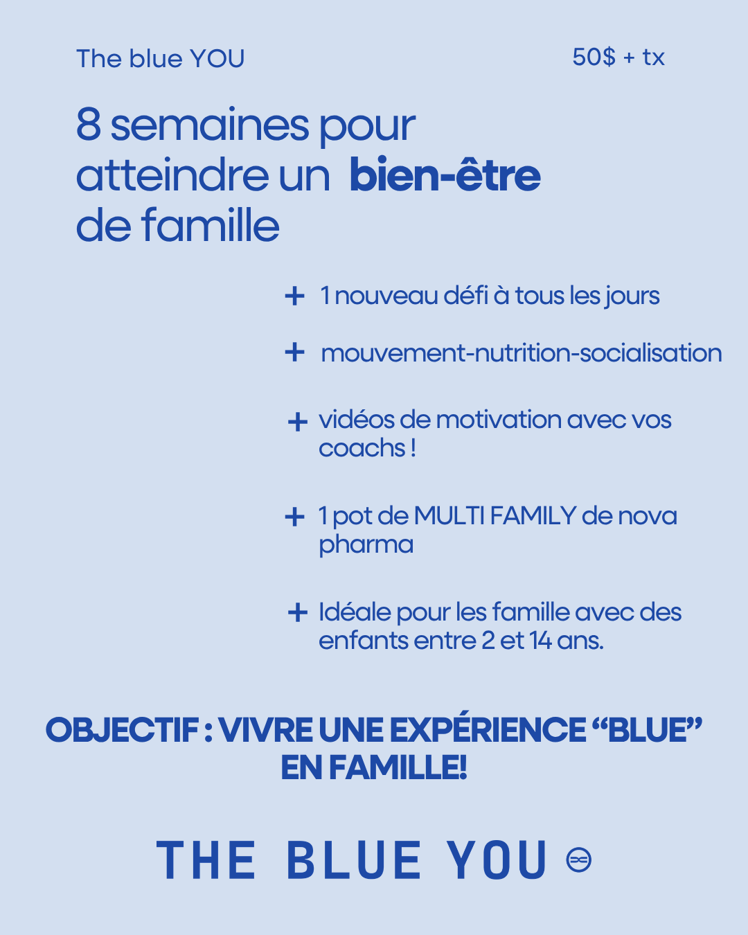 THE BLUE YOU - FAMILLE